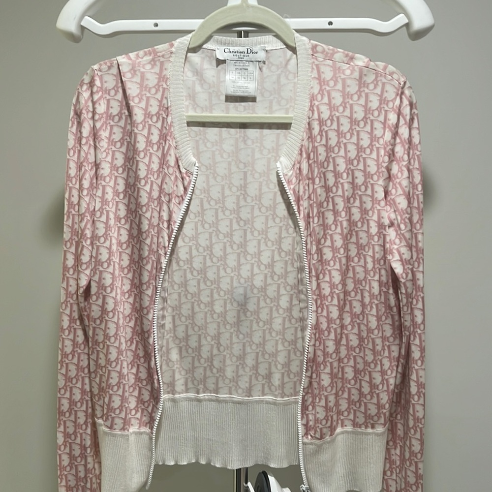 Christian Dior boutique zip top